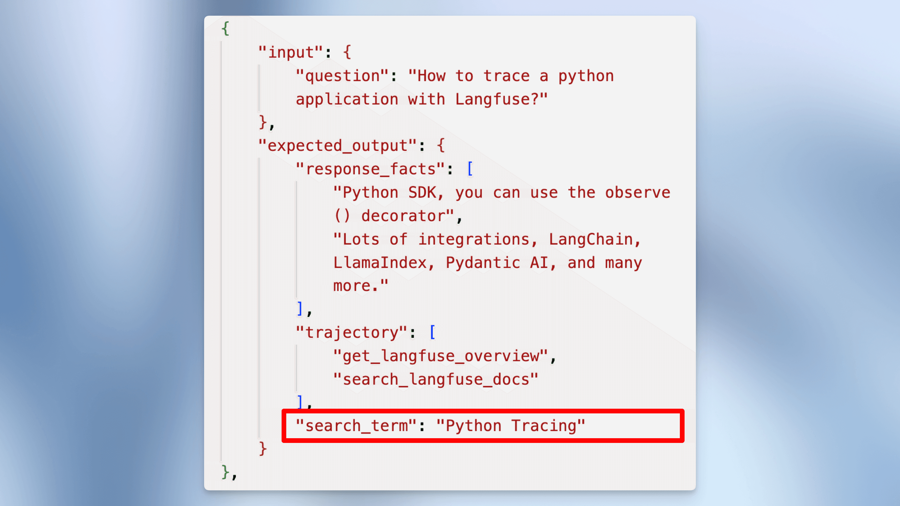 Trajectory Evaluation